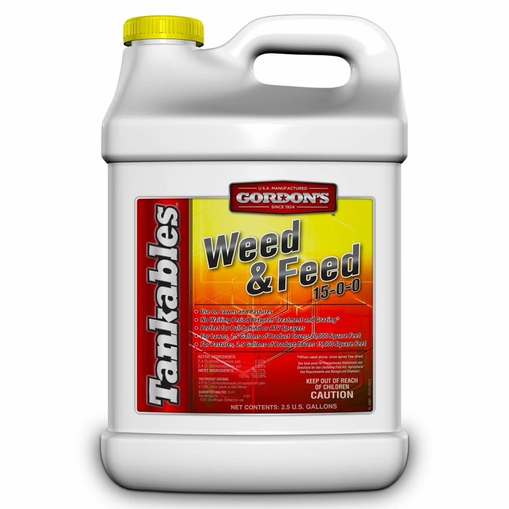 Gordon's Gordons Tankables Weed & Feed 15-0-0, 2.5 Gallons - 7171120 - Fertilizers 3 Gordon's Gordons Tankables Weed & Feed 15-0-0, 2.5 Gallons - 7171120 - Fertilizers