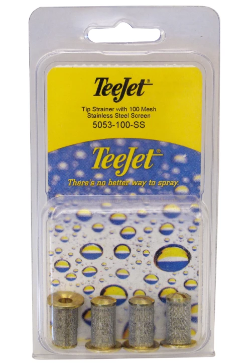 Fimco TeeJet Tip Strainer w/ 100 Mesh Stainless Steel Screen 4 Pack 7771505 - Sprayer Accessories 4 Fimco TeeJet Tip Strainer w/ 100 Mesh Stainless Steel Screen 4 Pack 7771505 - Sprayer Accessories - Image 2