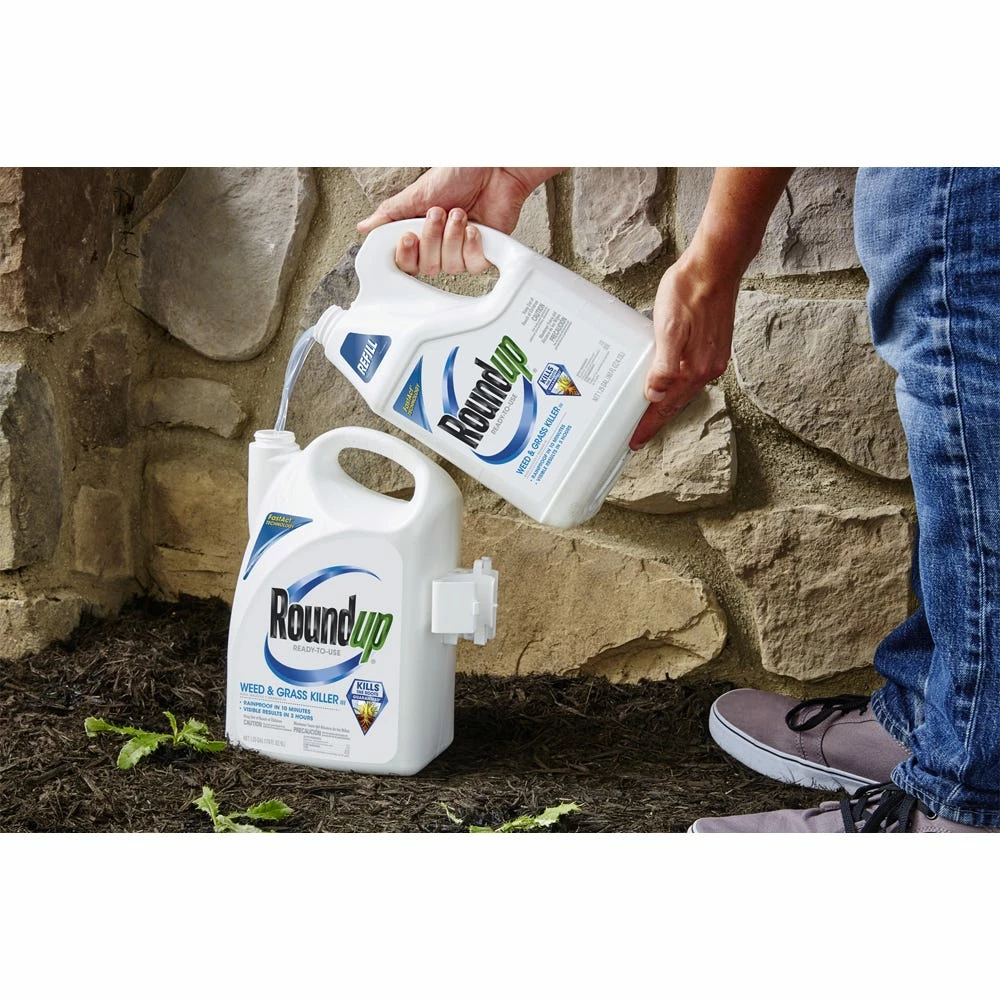 Roundup Ready-To-Use Weed & Grass Killer III Refill, 1.25 Gallons - 5003810 - Herbicides 7 Roundup Ready-To-Use Weed & Grass Killer III Refill, 1.25 Gallons - 5003810 - Herbicides - Image 5