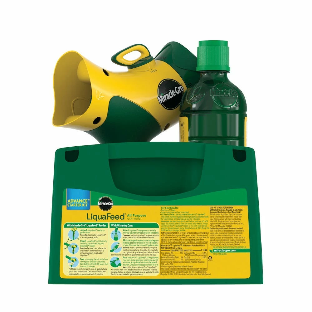 Miracle-Gro Liquafeed All-Purpose Plant Food Advanced Starter Kit (Feeder + 1 Refill) - 1016111 - Fertilizers 4 Miracle-Gro Liquafeed All-Purpose Plant Food Advanced Starter Kit (Feeder + 1 Refill) - 1016111 - Fertilizers - Image 2