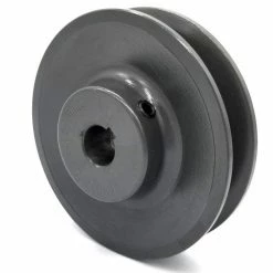 Phoenix V-Groove Drive Pulley, 4" Diameter x 5/8" Bore - 6240058