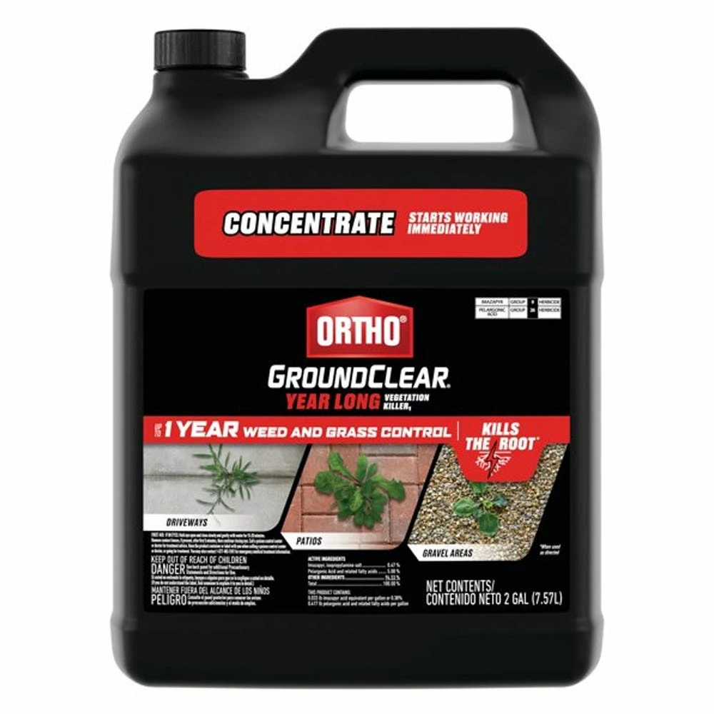 Scotts Ortho GroundClear Year Long Vegetation Killer Concentrate, 2 Gallon - 0433710 - Herbicides 3 Scotts Ortho GroundClear Year Long Vegetation Killer Concentrate, 2 Gallon - 0433710 - Herbicides