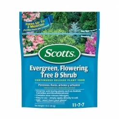 Scotts Evergreen, Flowering Tree & Shrub Continuous Release Plant Food, 3 lbs. - 1009101 - Fertilizers