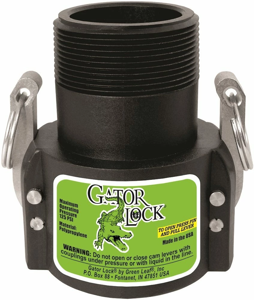 Green Leaf Coupling 3/4 Inch Female Coupling Male Thred - GLP075B - Farm Tools & Hardware 3 Green Leaf Coupling 3/4 Inch Female Coupling Male Thred - GLP075B - Farm Tools & Hardware