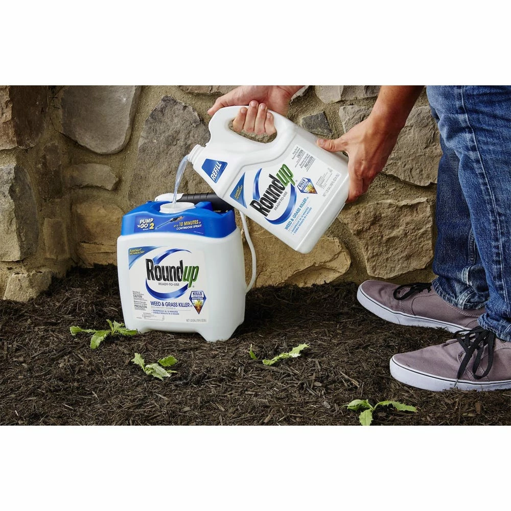 Roundup Ready-To-Use Weed & Grass Killer III Refill, 1.25 Gallons - 5003810 - Herbicides 6 Roundup Ready-To-Use Weed & Grass Killer III Refill, 1.25 Gallons - 5003810 - Herbicides - Image 4