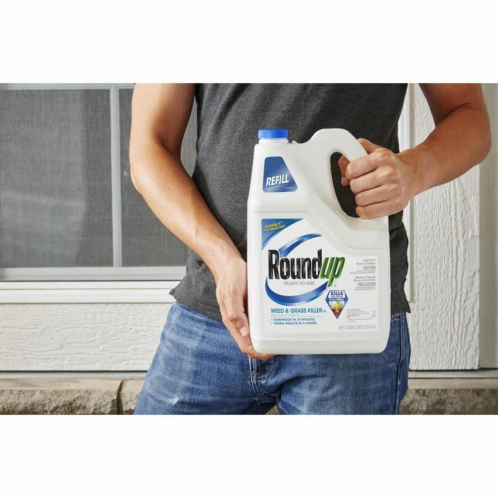 Roundup Ready-To-Use Weed & Grass Killer III Refill, 1.25 Gallons - 5003810 - Herbicides 5 Roundup Ready-To-Use Weed & Grass Killer III Refill, 1.25 Gallons - 5003810 - Herbicides - Image 3